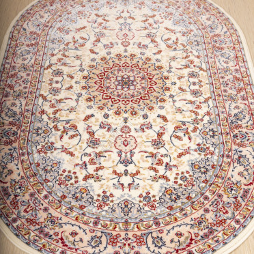 Ковер монгольский 6C1101-1 Hunnu (Вискоза - Шерсть, разноцветный)
