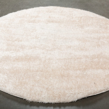 Турецкий ковер Паффи Шагги 5 P001A круглый