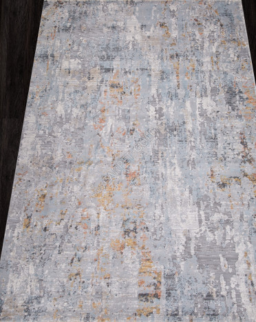 Ковер турецкий L0774A PETRA (Полиэстер, серый)