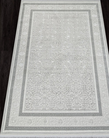 Ковер турецкий 30020E Durkar SANDALI (Полиэстер, серый) прямоугольный