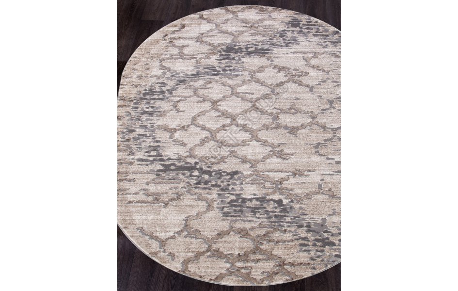 Ковер ARMINA 03806A - GREY / BROWN - Овал