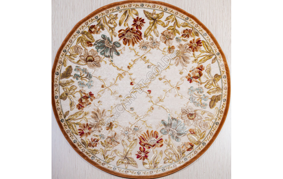 Бельгийский ковер Genova Круг 38262 6282 60