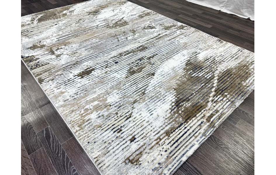 D071A_CREAM SHIRINK BLUE FDY Semnan