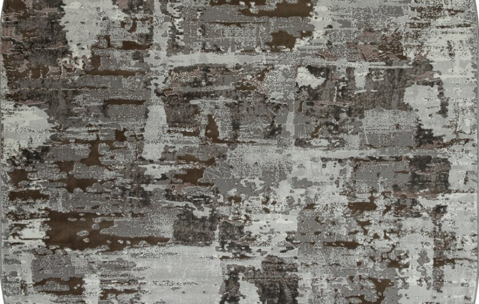 Ковер F238 - GRAY-BEIGE - Овал - коллекция GRAFF