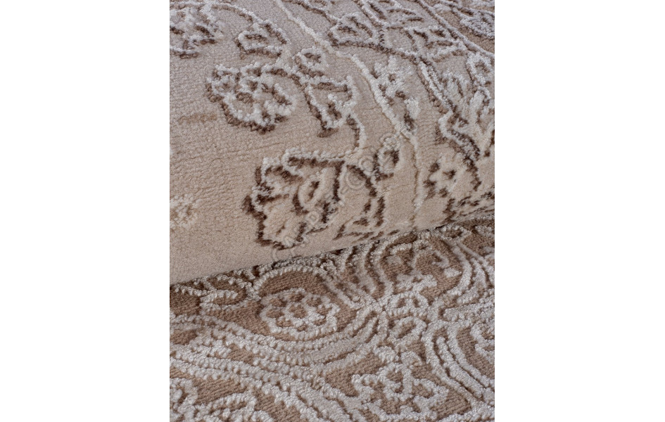 Ковер 03704A - BROWN / BROWN - Прямоугольник - коллекция ARMINA