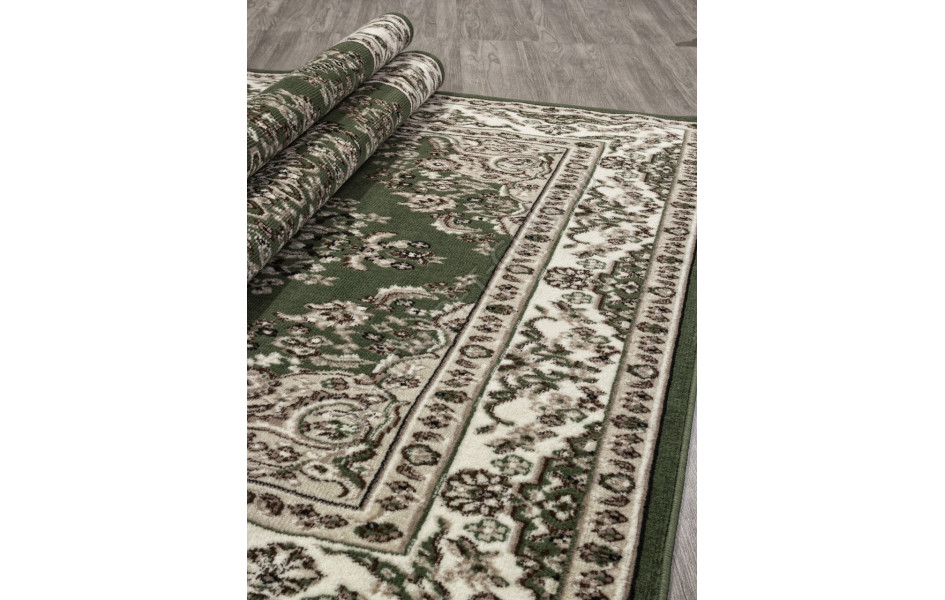 Ковер D285 - GREEN - Прямоугольник - коллекция GAVANA