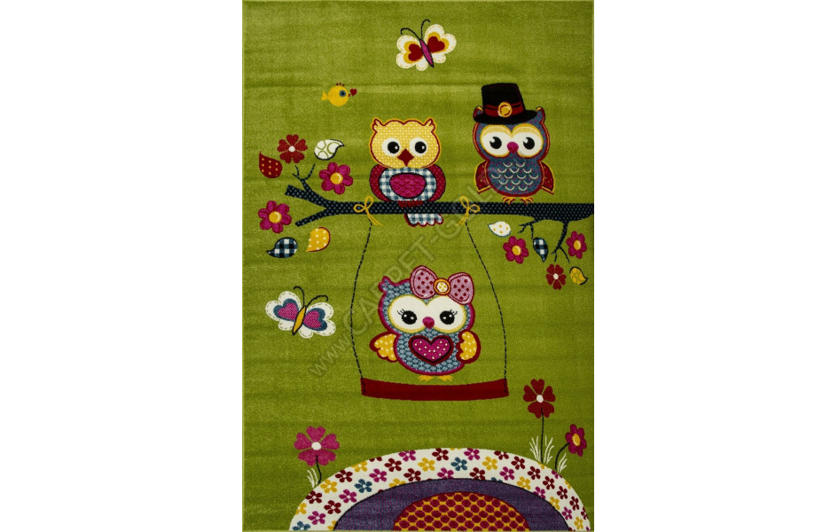 Ковер 2740 - GREEN - Прямоугольник - коллекция ORION